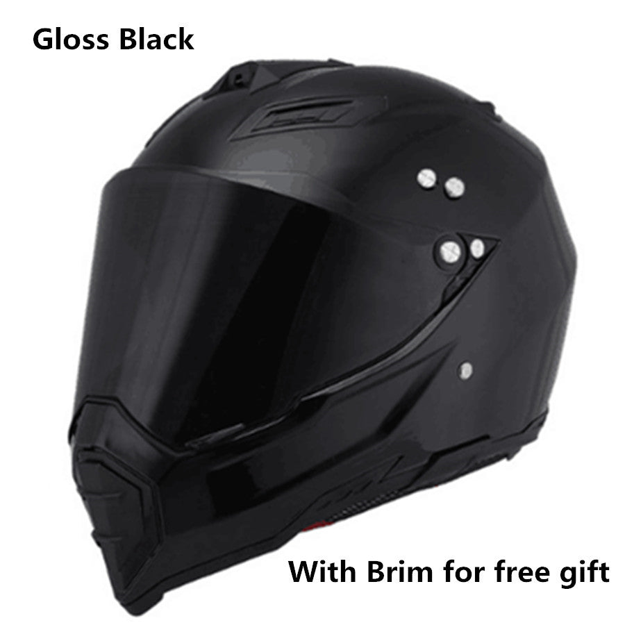 Off-road helmet motorcycle racing helmet dual-use