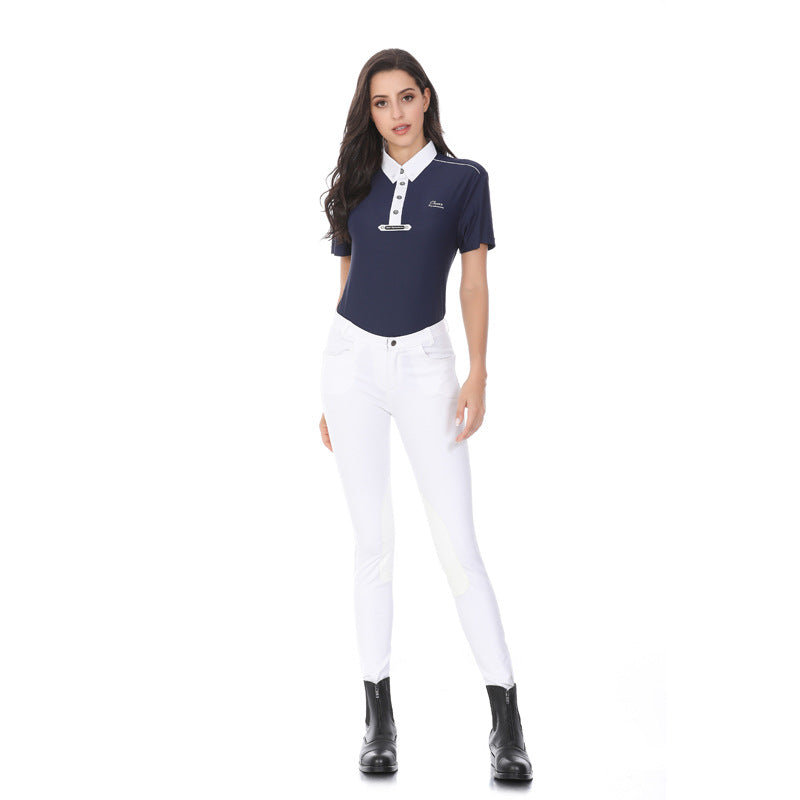 Full Silicone Horse Riding Pants Breeches Soft Breathable