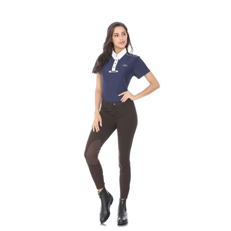Full Silicone Horse Riding Pants Breeches Soft Breathable