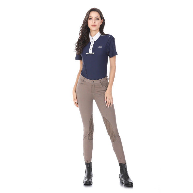 Full Silicone Horse Riding Pants Breeches Soft Breathable
