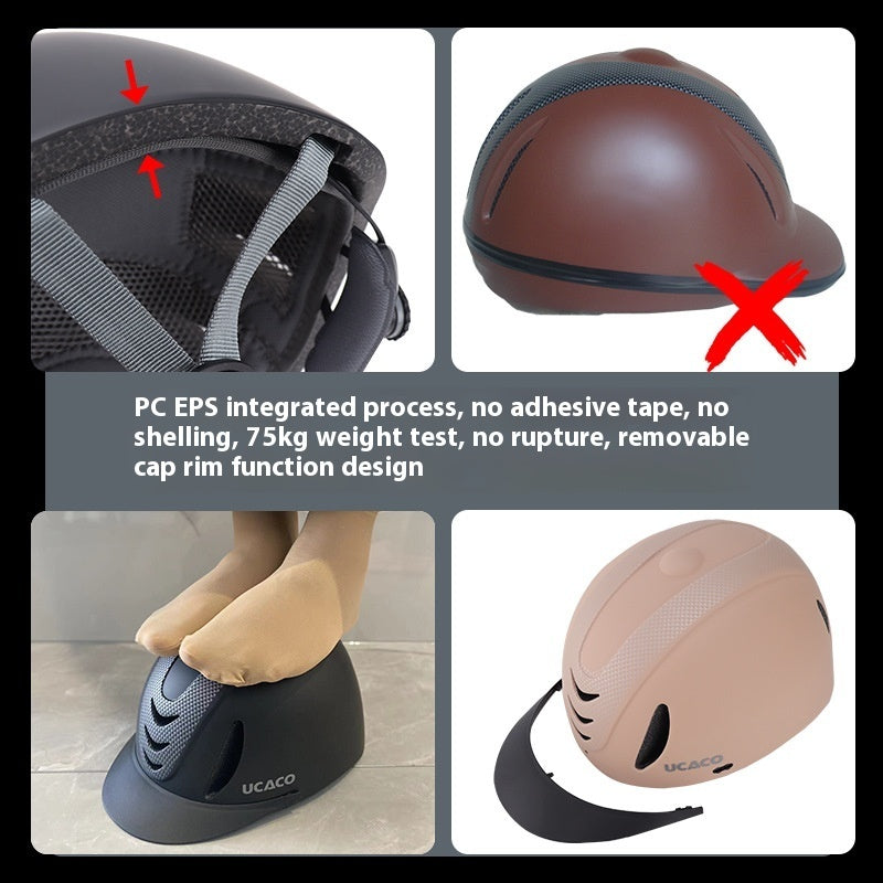 Riding Sports Breathable Hat Adult And Children Equestrian Protection Helmet Horseriding Supplies