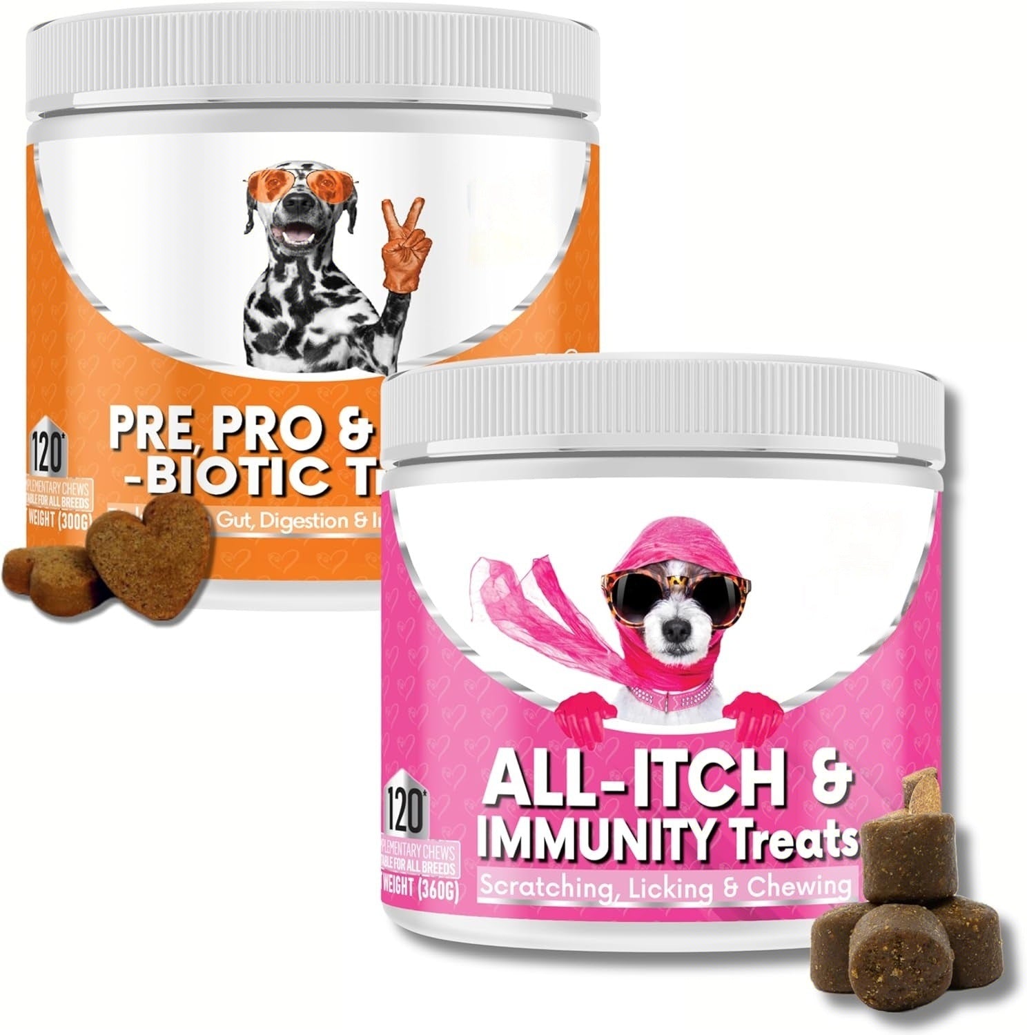 Dog Prebiotics Digestive Snacks Intestinal Pet Health