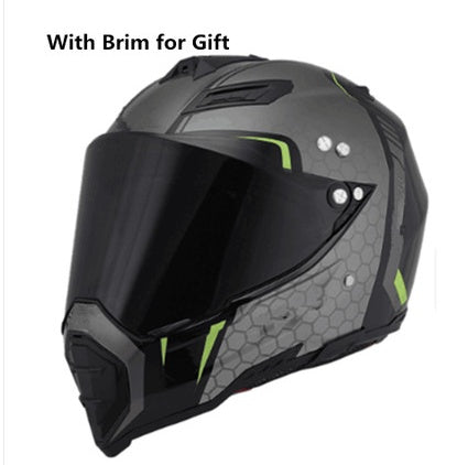 Off-road helmet motorcycle racing helmet dual-use