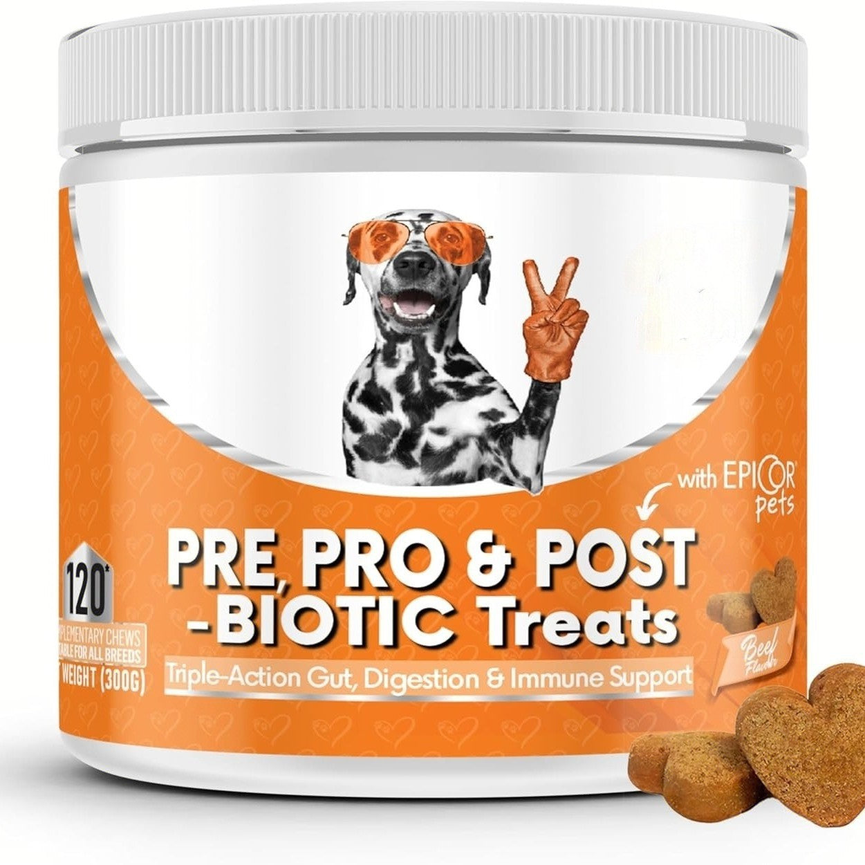 Dog Prebiotics Digestive Snacks Intestinal Pet Health