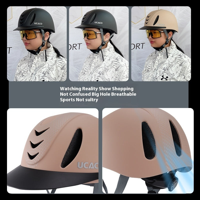 Riding Sports Breathable Hat Adult And Children Equestrian Protection Helmet Horseriding Supplies